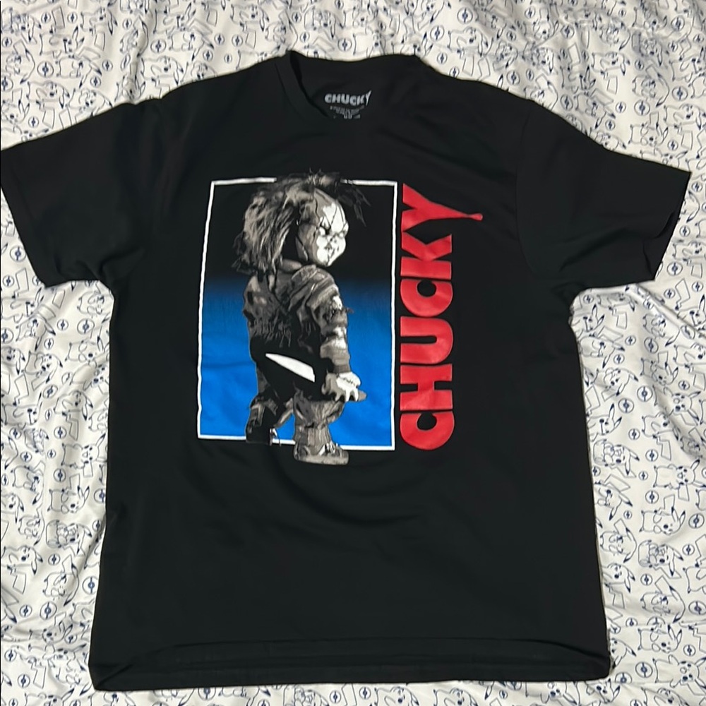 HALLOWEEN 🔪 | BIOWORLD CHUCKY Cotton Graphic Tee Shirt